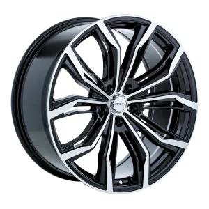 RTX Wheels – Black Widow – Black – 16″x7″ 35mm – Summer Wheels – 082415